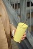 Stelton TO GO Kubek Termiczny ze Słomką 400 ml / Żółty